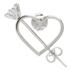 Dheygere Silver Mini Cupido Single Earring