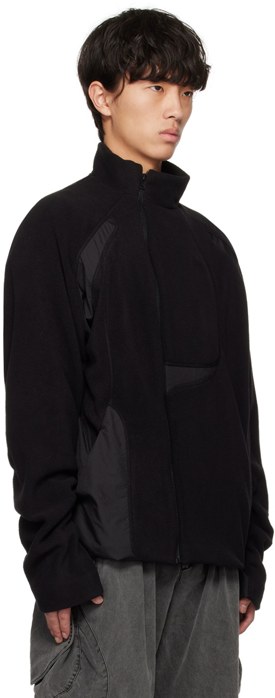 Hyein Seo Black Paneled Jacket Hyein Seo