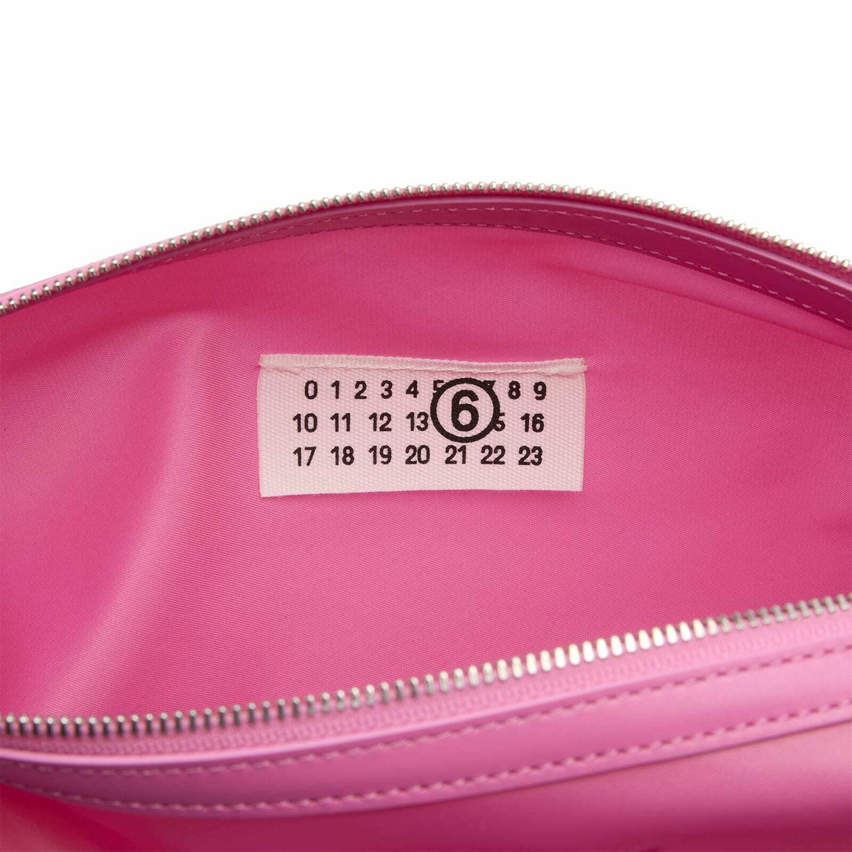 MM6 Maison Margiela Women's Nylon Crossbody Bag in Carmine Rose 