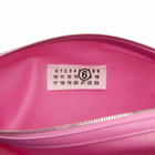 MM6 Maison Margiela Women's Nylon Crossbody Bag in Carmine Rose 