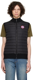 Canada Goose Black Hybridge Down Vest