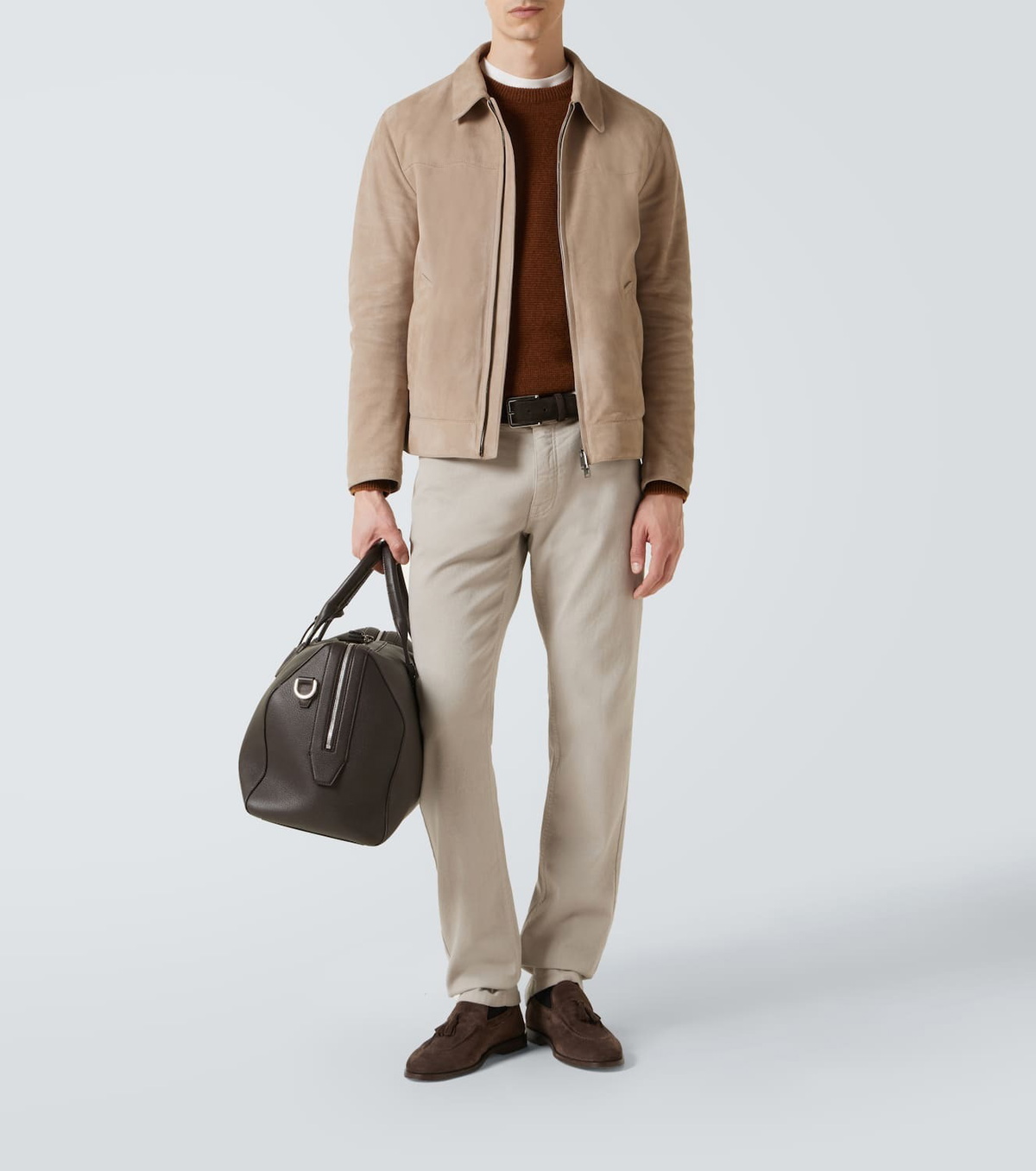 Brioni Wool and silk sweater