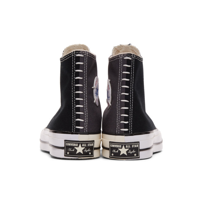 Converse Black Restructured Chuck 70 High-Top Sneakers Converse