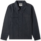 A Kind of Guise Men's Sandell Shirt Jacket in Faded Navy