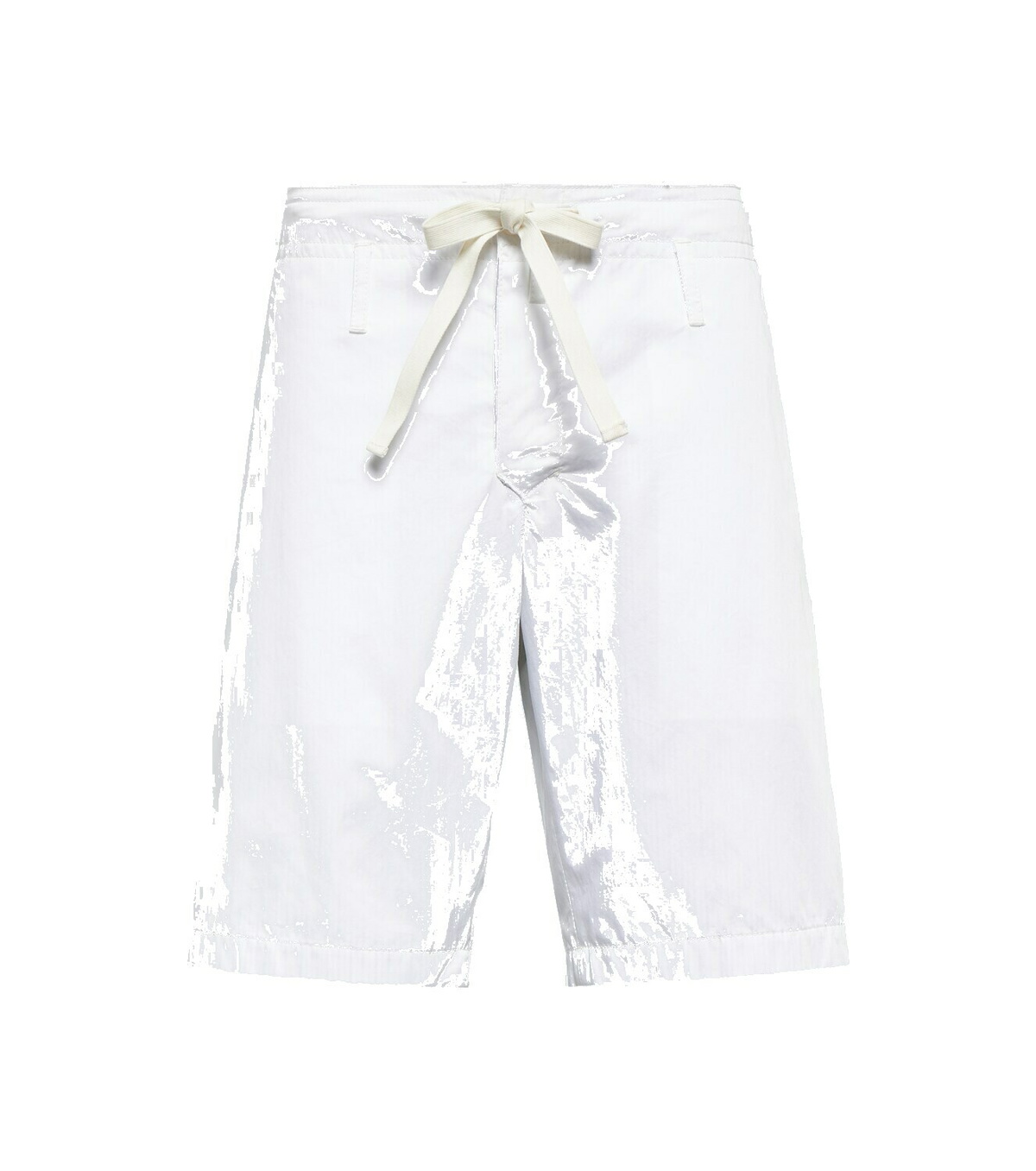 Dolce & Gabbana Red Leopard Print Viscose Bermuda Shorts