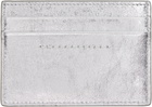 MM6 Maison Margiela Silver Numeric Leather Card Holder