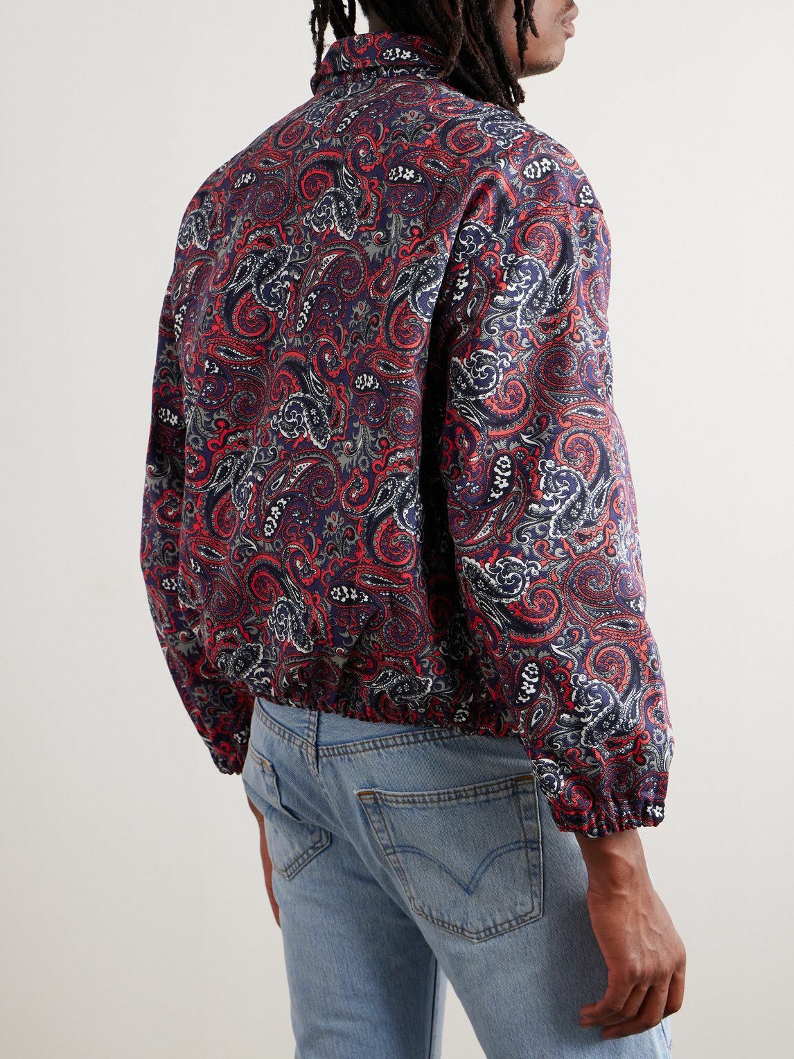 NOMA t.d. - Paisley-Print Cotton-Twill Blouson Jacket - Red