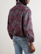 NOMA t.d. - Paisley-Print Cotton-Twill Blouson Jacket - Red