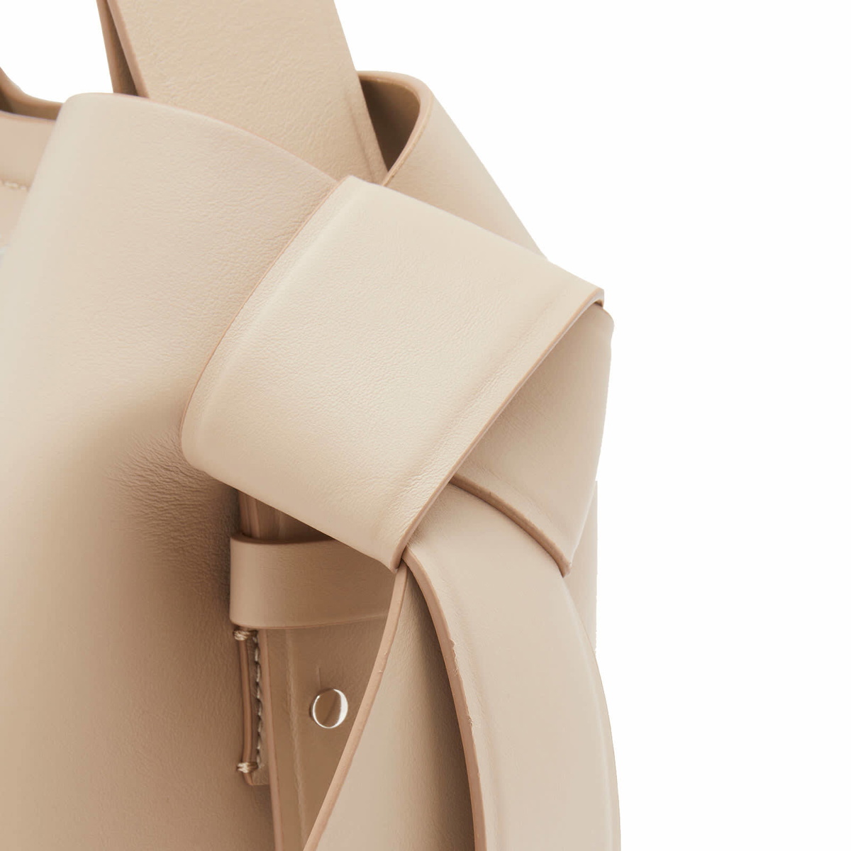 Acne Studios Women's Musubi Mini Bag in Taupe Beige Acne Studios