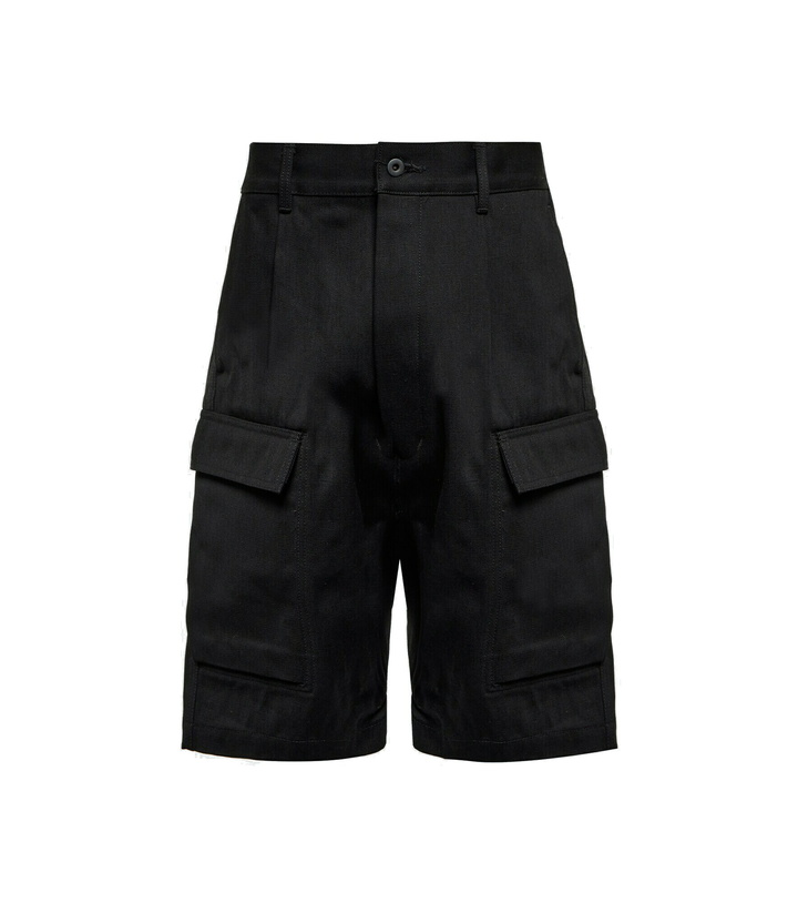 Photo: DRKSHDW by Rick Owens - Cotton cargo shorts