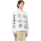 Etudes White Keith Haring Edition Denim Guest Jacket