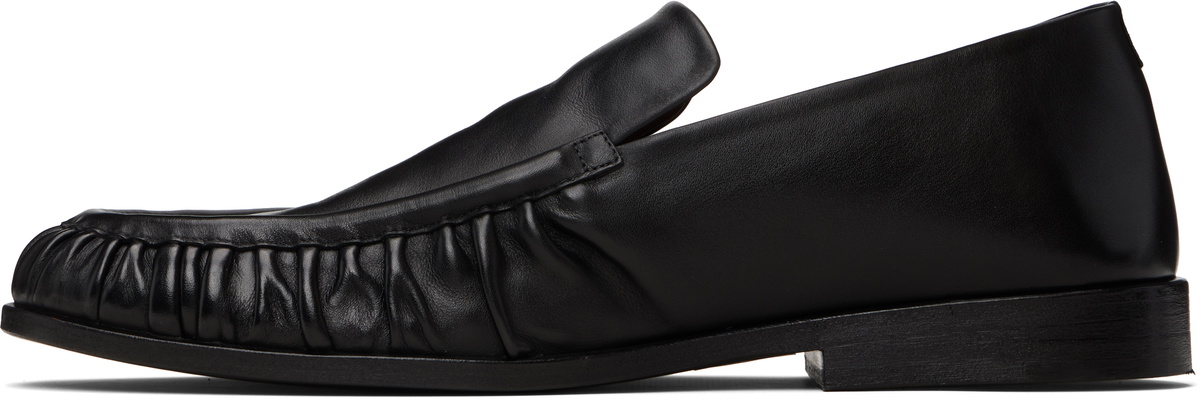 Marsèll Black Leather Loafers