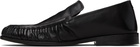 Marsèll Black Leather Loafers