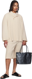 BAO BAO ISSEY MIYAKE Gray Bateau Tote