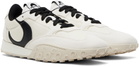 Marine Serre White & Black MS Rise Sneakers