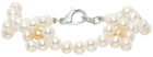 Hatton Labs White Pearl Daisy Bracelet