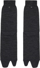 Maison Margiela Gray Bootleg Tabi Socks