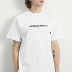 F.C. Real Bristol Men's 54 Starts T-Shirt in White