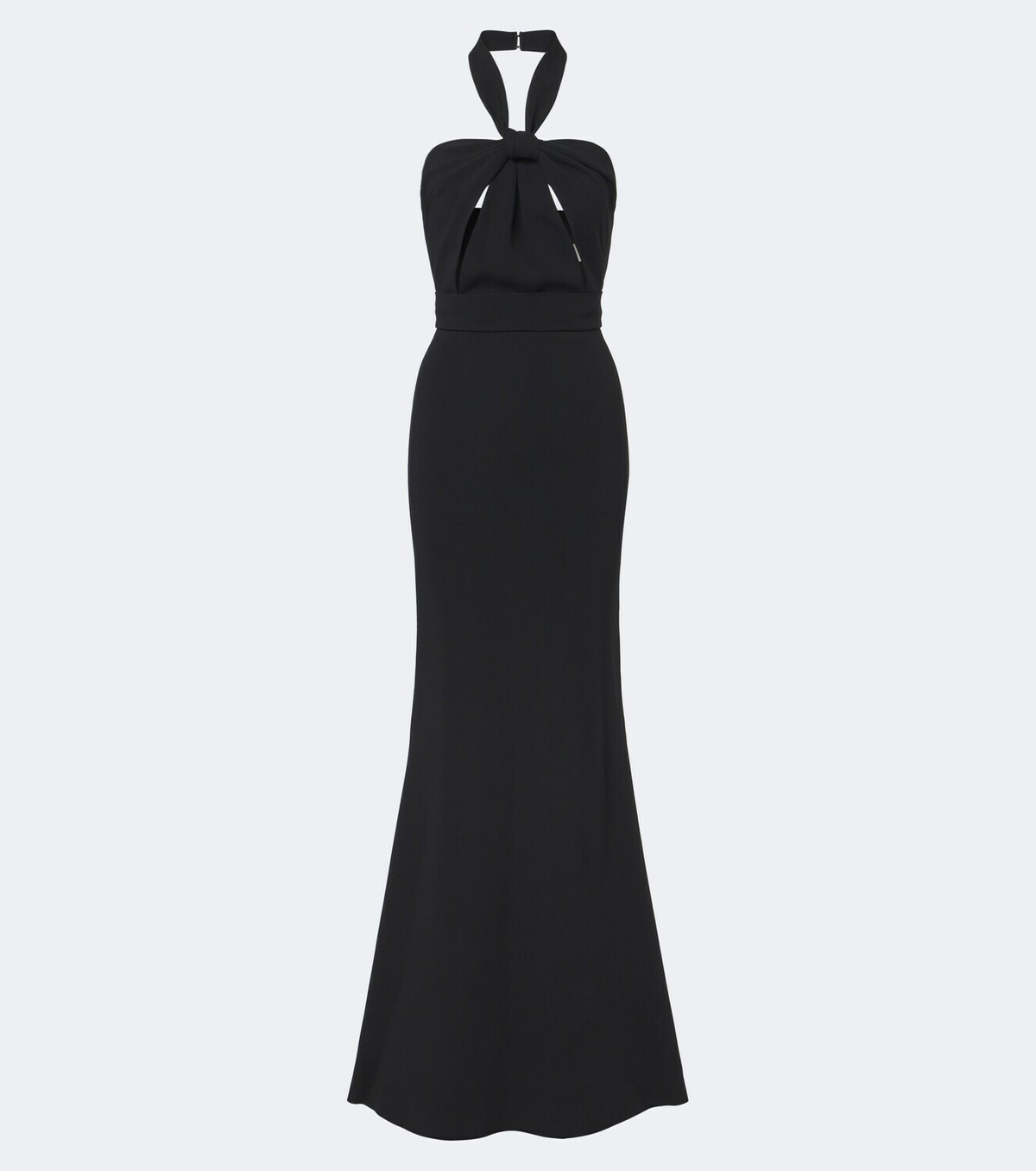 Elie Saab Crêpe halterneck gown