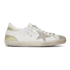 Golden Goose White See-Through Superstar Sneakers