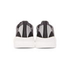 Fendi Black and Grey Bag Bugs Sneakers