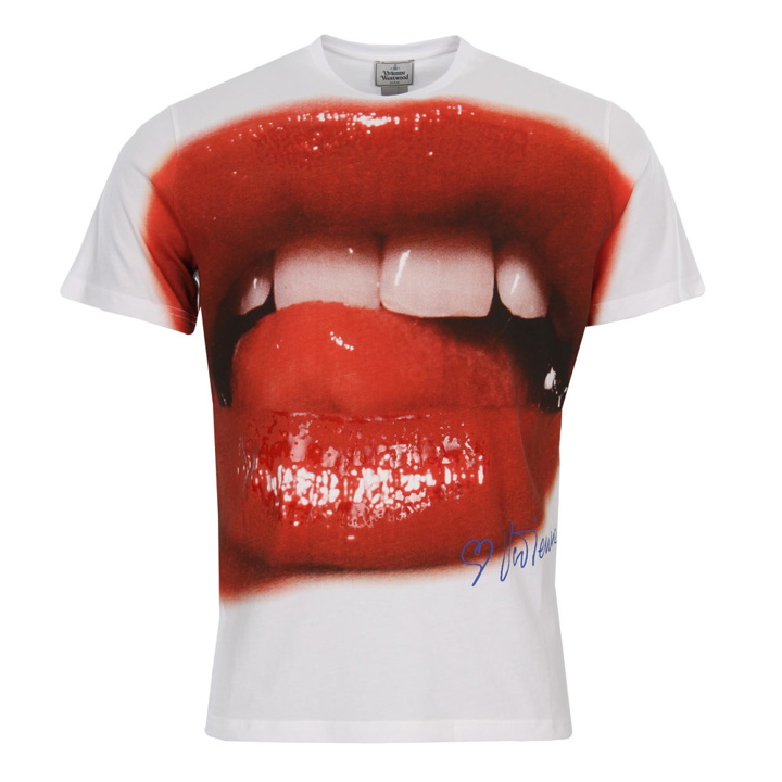 Photo: T-Shirt Lips - White