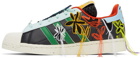 adidas Originals Black Sean Wotherspoon Edition SUPEREARTH Superstar Sneakers