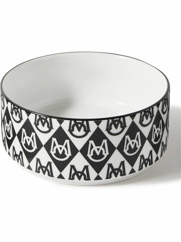 Photo: Moncler Genius - Poldo Dog Couture Logo-Print Ceramic Dog Bowl