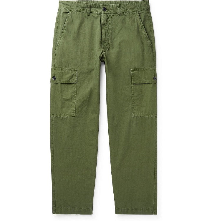 Photo: Albam - Deck Cotton-Ripstop Cargo Trousers - Green