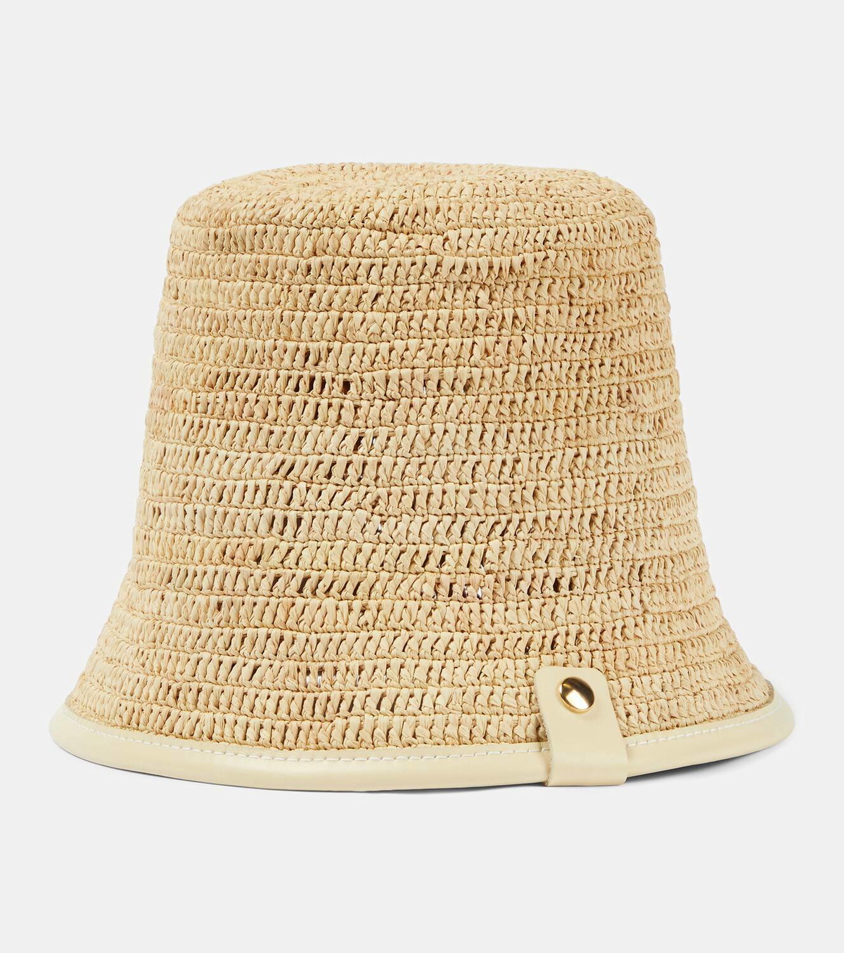 ハット JACQUEMUS Soli Bucket Hat - Jacquemus - Raffia - Ivoire Soli Bucket Hat - Jacquemus - Raffia - Ivoire