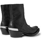 Vetements - Metal-Tipped Leather Boots - Black