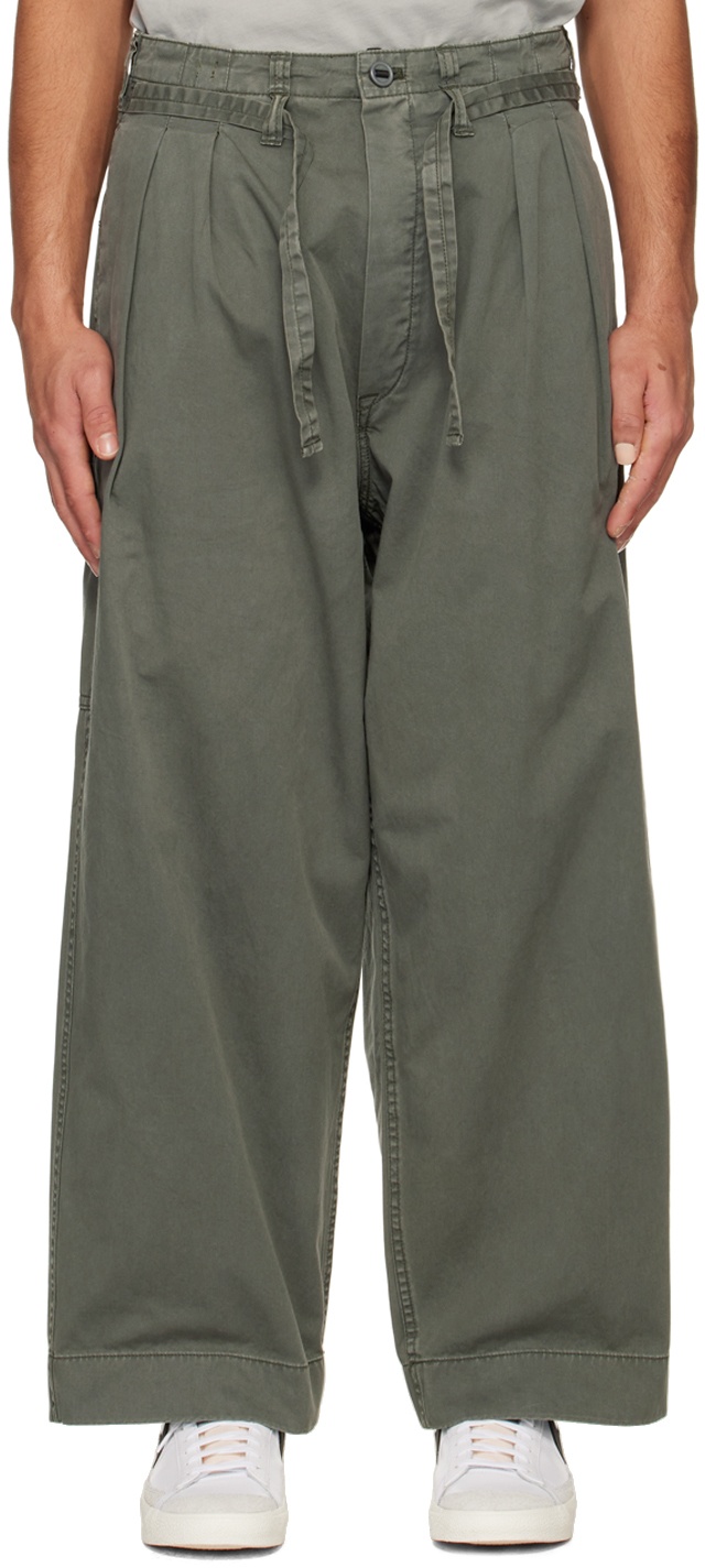 Photo: APPLIED ART FORMS Gray DM1-3 Trousers