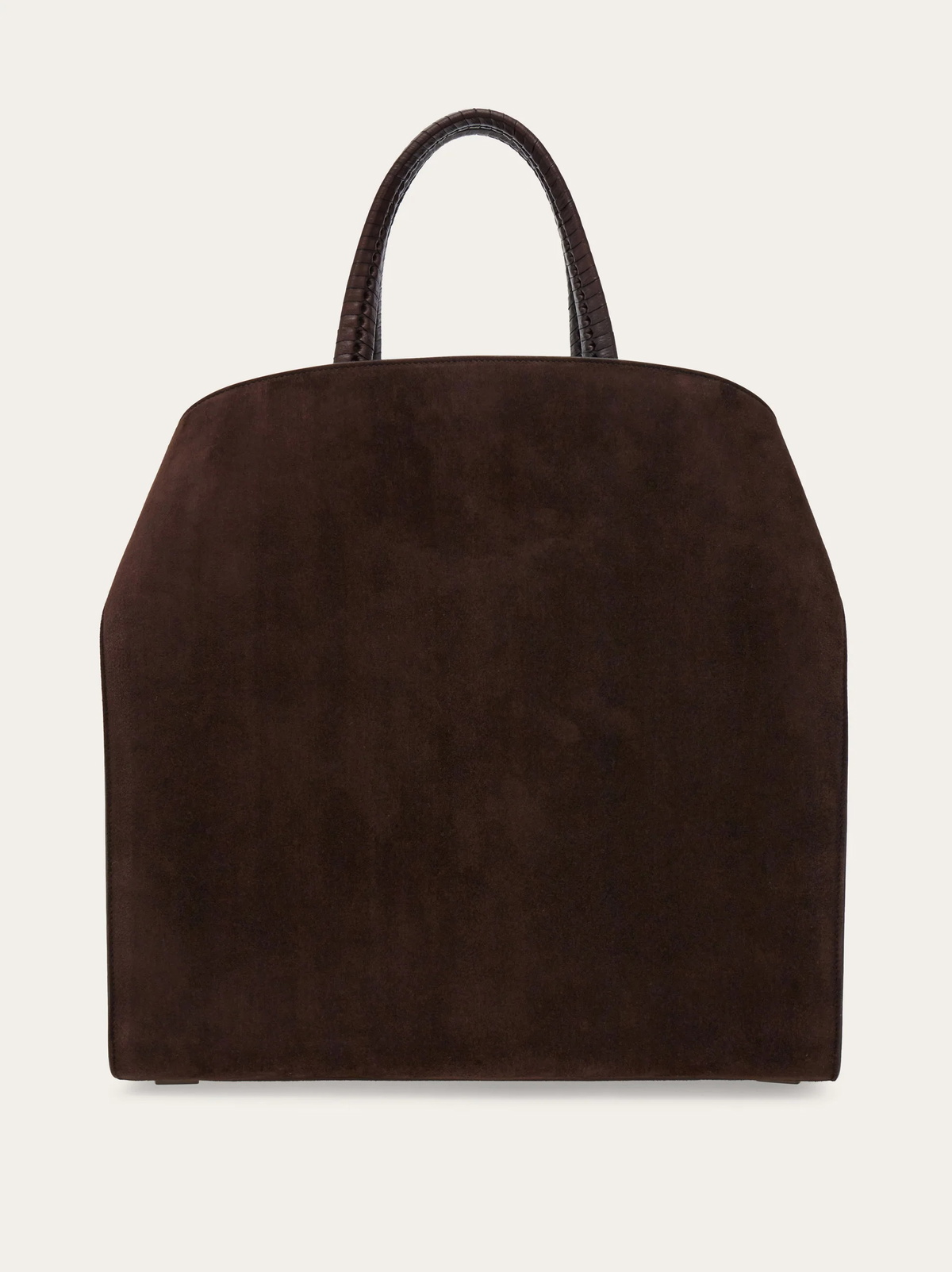 Ferragamo Mens Hug tote bag in Brown
