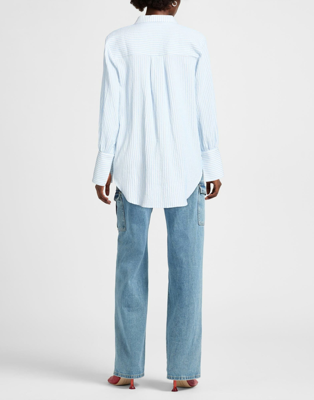 Jijil Womens Shirt Sky in Blue