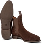 Edward Green - Newmarket Suede Chelsea Boots - Brown