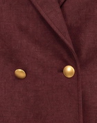 The Gigi Womens Blazer Brick