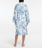 Etro Paisley cotton bathrobe