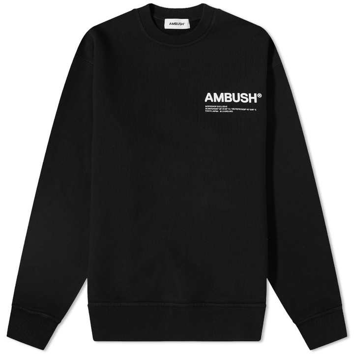 Photo: Ambush Workshop Logo Crew Sweat