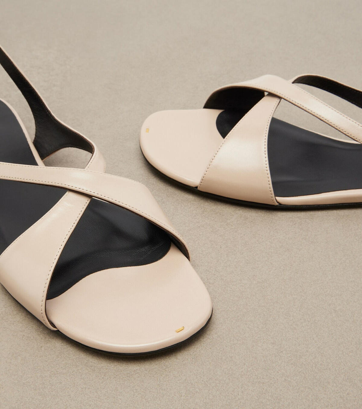 Khaite Liria leather sandals