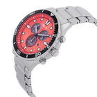 Citizen Chrono Sporty-Aqua Chronograph Orange Dial Mens Watch AT2560-84X