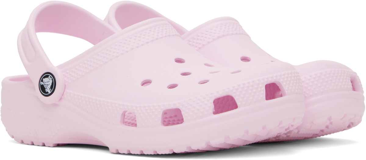 Crocs Pink Classic Clogs
