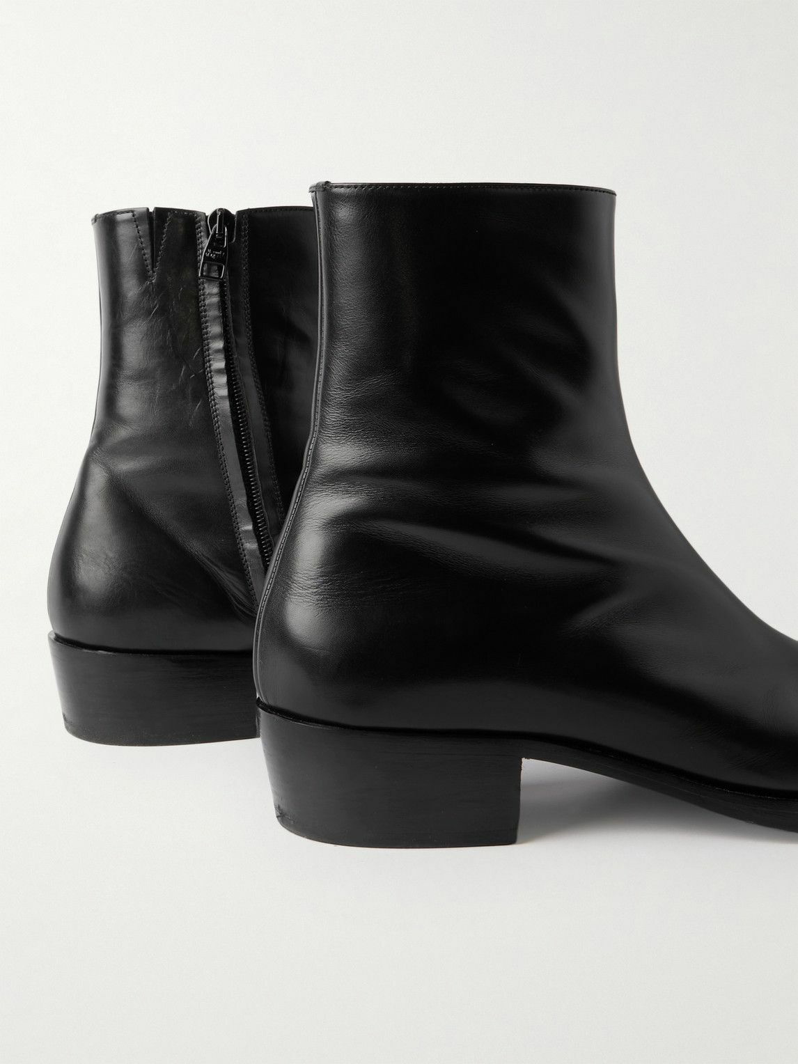 Alexander McQueen - Leather Chelsea Boots - Black Alexander McQueen