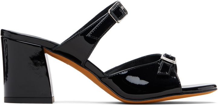 Photo: Maryam Nassir Zadeh Black Una Heeled Sandals