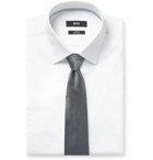 Hugo Boss - White Jesse Slim-Fit Cotton-Poplin Shirt - White