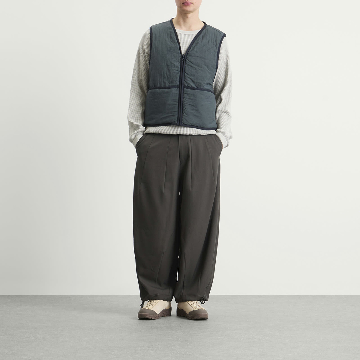 Merely Made Men's Nomadic Trouser in Asphalt Grey
