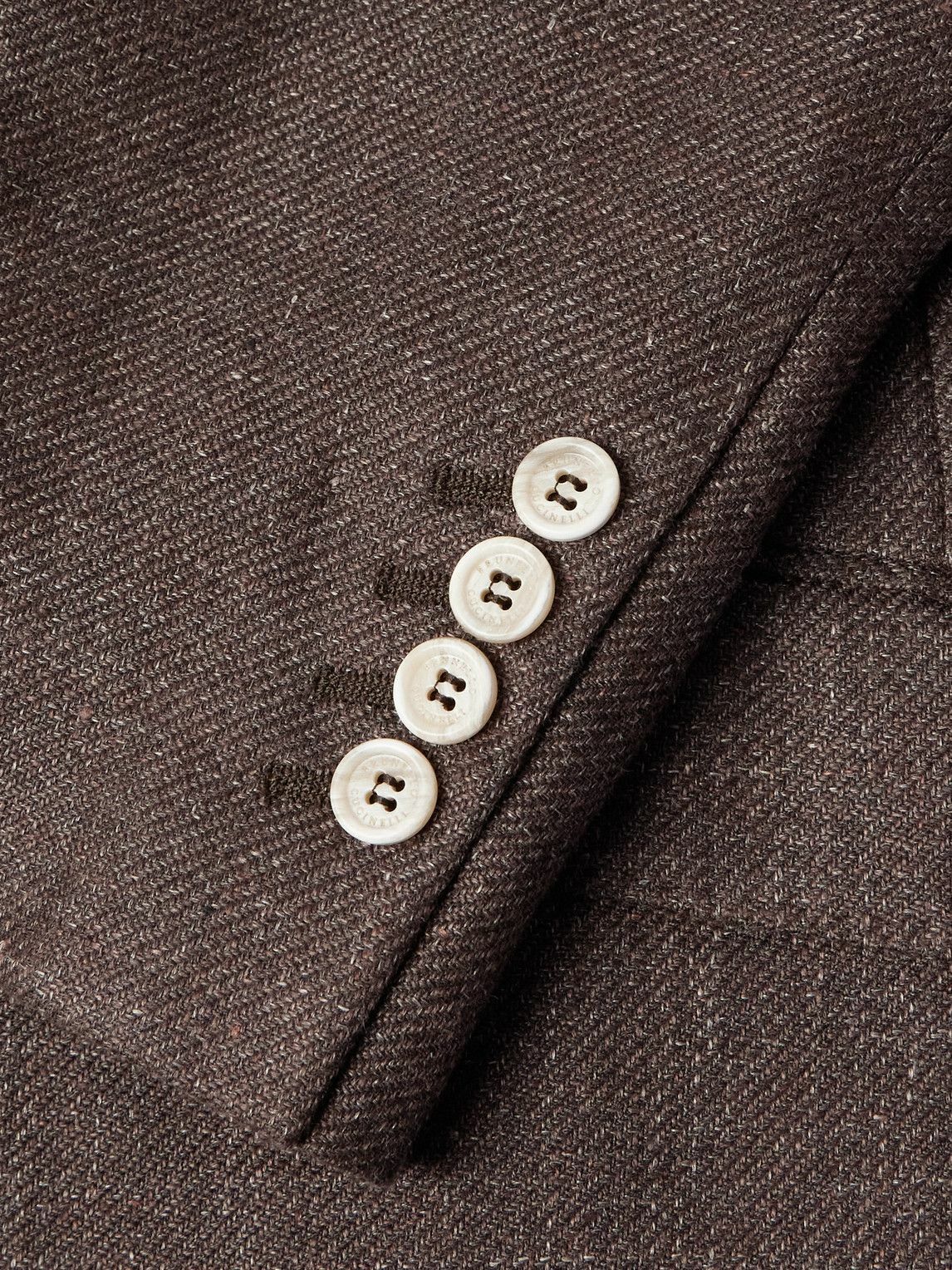 Brunello Cucinelli Pink Linen Blazer main image 0