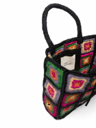 MANEBI - Sunset Small Raffia Handbag