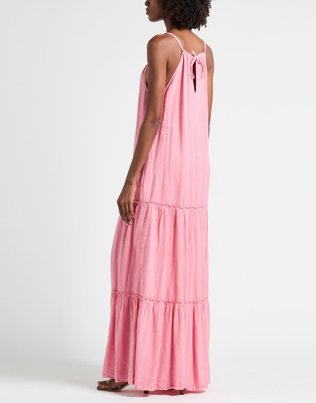 Peserico Womens Maxi dress in Pink