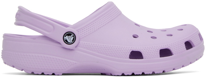 Photo: Crocs Purple Classic Clogs