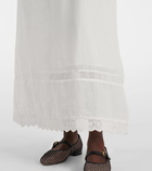 Posse Grace lace-trimmed maxi dress